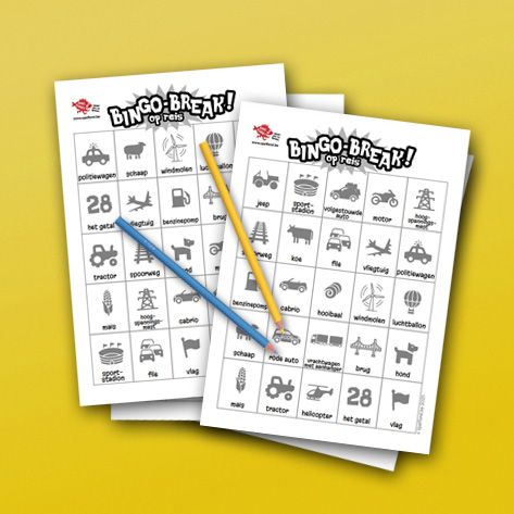 Bingo-Break – Op reis – kaart 1